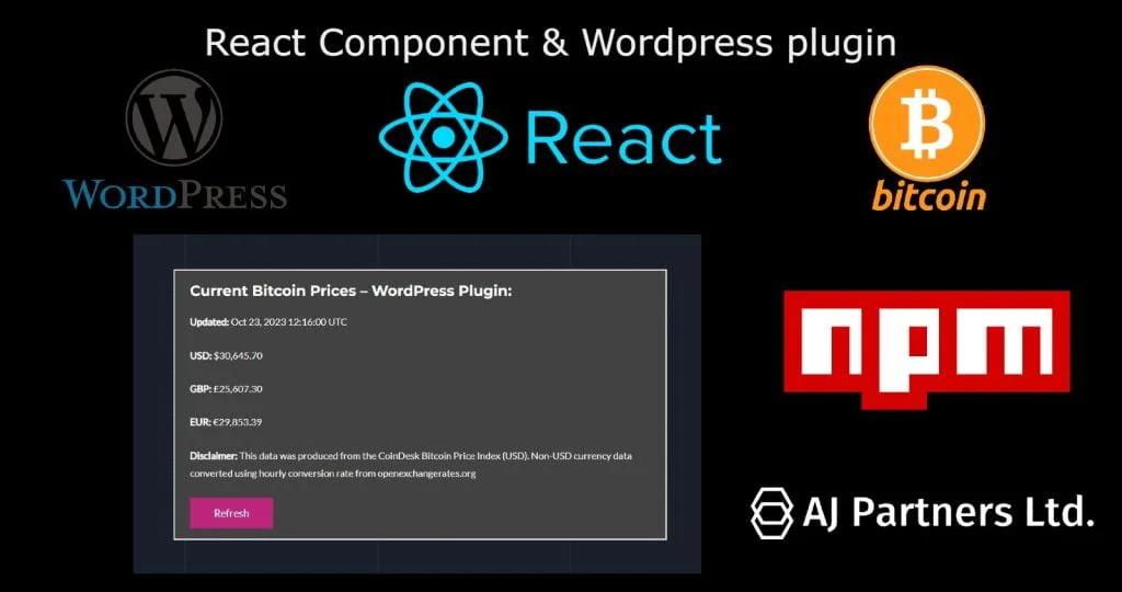 React component and wordpress plugin by AJ Partners Ltd.